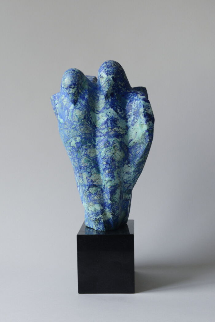 Sculpture by Beata Czapska BLUE WAY