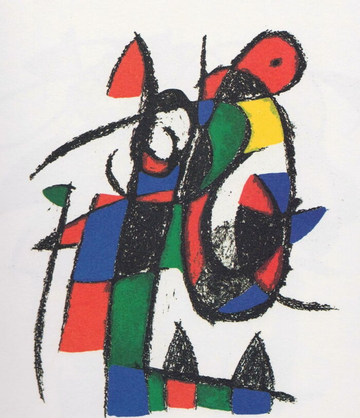 Grafika litografia Joan Miró III
