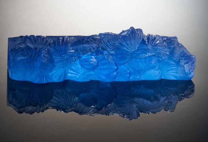 Sculpture by Aleksandra Kujawska Blue Dreams