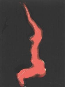 Akt śpiąca - unikat Józef Wilkoń Obraz