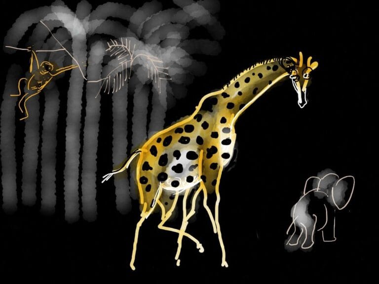 Słonik I Józef Wilkoń Grafika