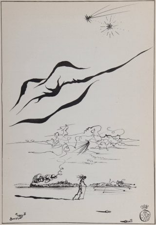 The Leaning Rock II Grafika Slavador Dali